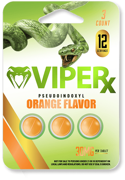 Orange - Viperx Pseudo 30MG Tablet - Viperx