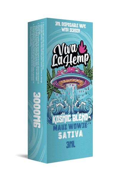 Maui Wowie - Viva La Hemp Kosmic Blend Disposable 3G - Viva La Hemp