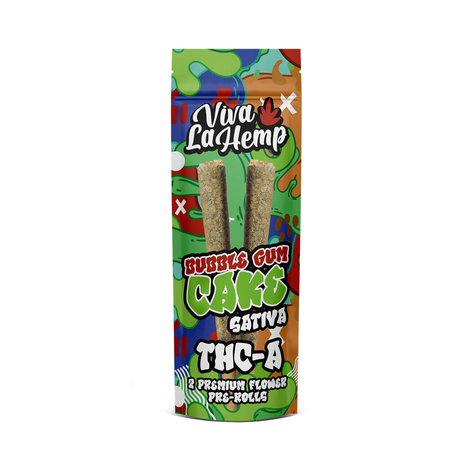 Bubble Gum Cake - Viva La Hemp THC-A Cones Pre-Rolls