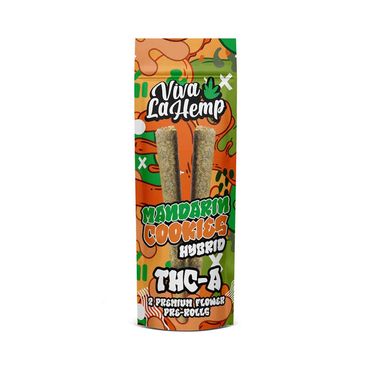 Mandarin Cookies - Viva La Hemp THC-A Cones Pre-Rolls