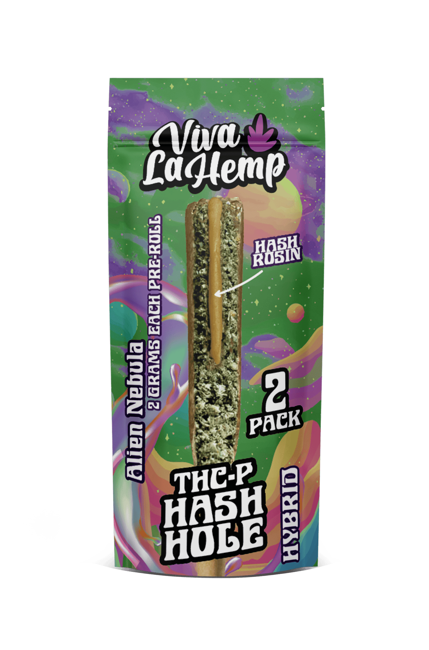 Alien Nebula - Viva La Hemp THCP Hash Hole Pre - Rolls 4G - Viva La Hemp