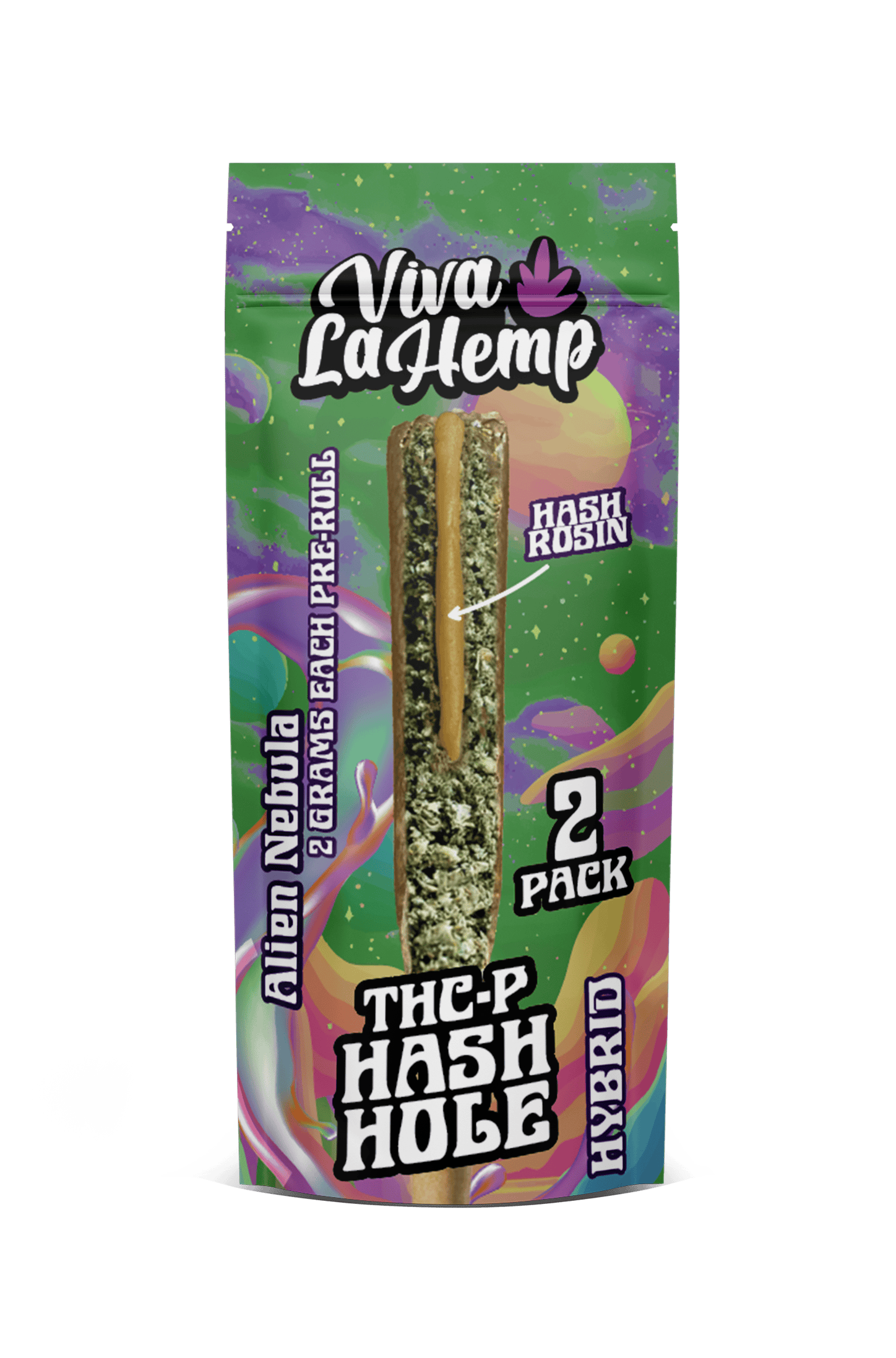 Alien Nebula - Viva La Hemp THCP Hash Hole Pre - Rolls 4G - Viva La Hemp