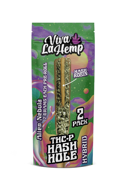 Alien Nebula - Viva La Hemp THCP Hash Hole Pre-Rolls 4G