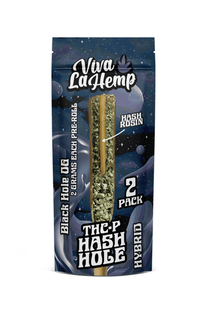 Black Hole OG - Viva La Hemp THCP Hash Hole Pre - Rolls 4G - Viva La Hemp