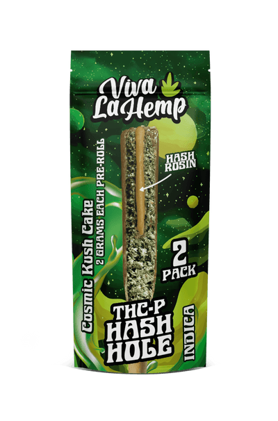 Cosmic Kush Cake - Viva La Hemp THCP Hash Hole Pre-Rolls 4G