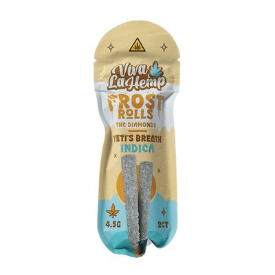Yetis Breath - Viva La Hemp Frost THC Pre Rolls 4.5G