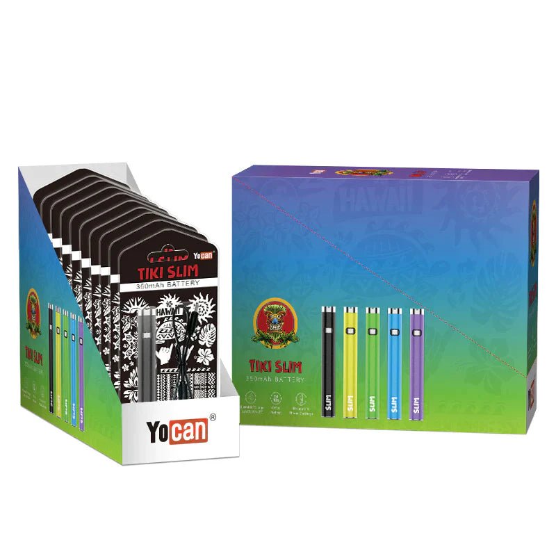 Tiki Slim Batteries by Yocan - The Smoky Rolling