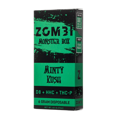 Minty Kush - Zombi Monster Box THCP Disposable 6G - Zombi