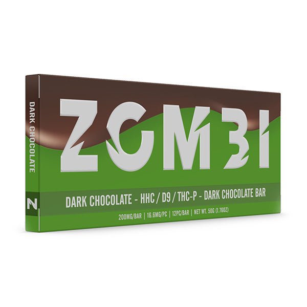 Dark Chocolate - Zombi THC - P Chocolate Bar - Zombi