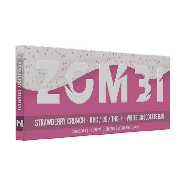 Strawberry Crunch - Zombi THC - P Chocolate Bar - Zombi