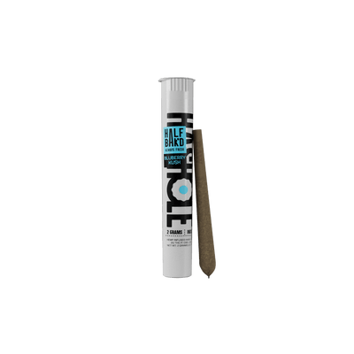 Blueberry Kush - Half Bak'd Hash Hole Pre - Rolls 2G - Half Bak'd - DC LLC