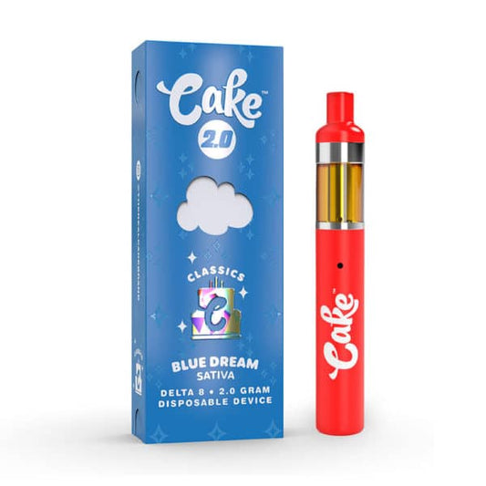 Cake Delta 8 2 gram Disposable vape - Blue Dream
