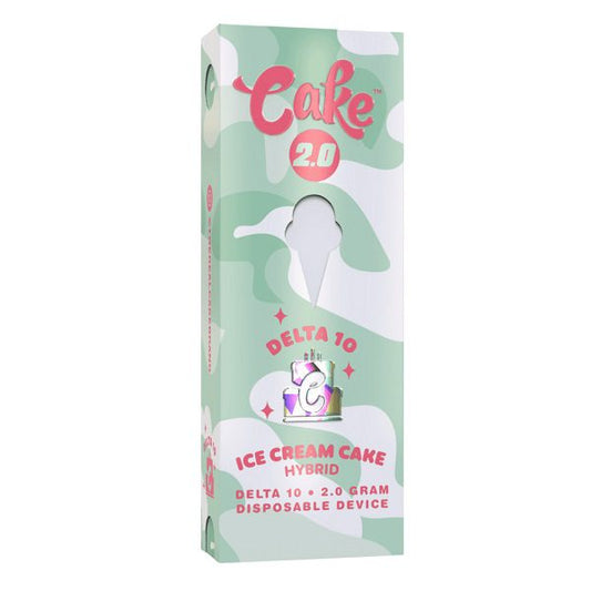 Ice Cream Cake - CAKE Delta 10 Disposable Vape 2G -Cake