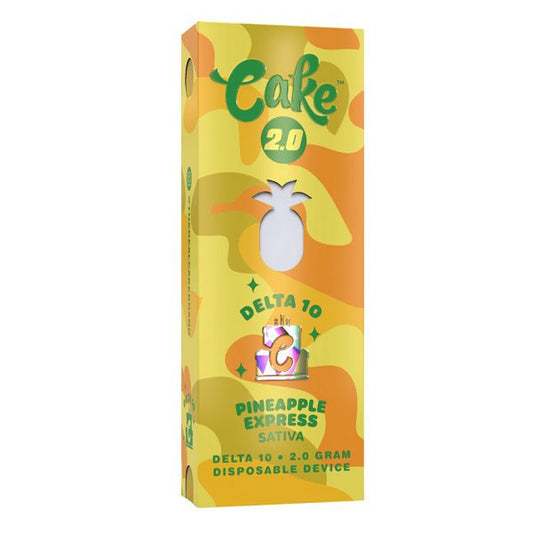Pineapple Express - CAKE Delta 10 Disposable Vape 2G -Cake