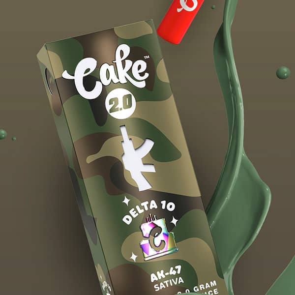 AK-47 - CAKE Delta 10 Disposable Vape 2G -Cake