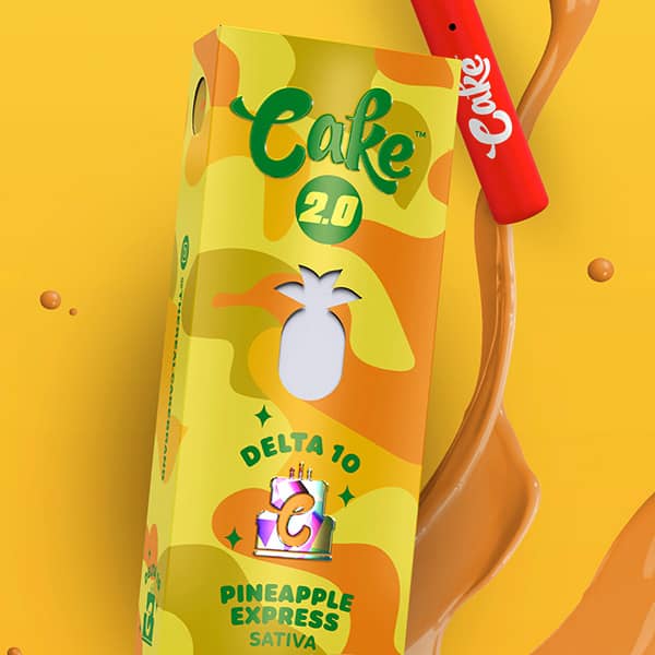 Pineapple Express - CAKE Delta 10 Disposable Vape 2G -Cake