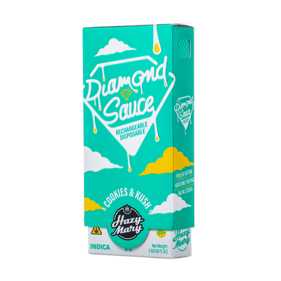 Cookies & Kush - Hazy Mary Diamond Sauce Disposable 3G - Hazy Mary - DC LLC