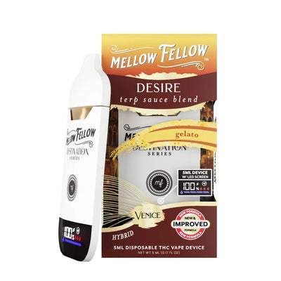 Gelato - Mellow Fellow Venice Desire Terp Sauce Disposable 5G - Mellow Fellow - DC LLC