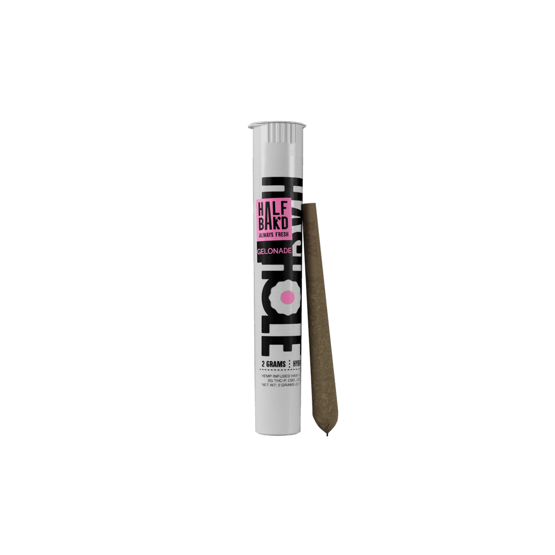 Gelonade - Half Bak'd Hash Hole Pre - Rolls 2G - Half Bak'd - DC LLC
