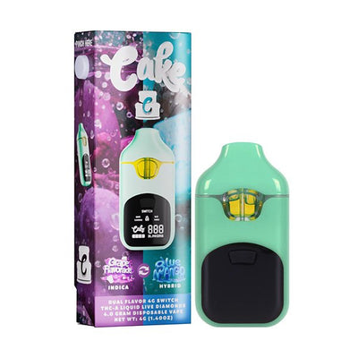 Grape Flavorade / Blue Mango - Cake Dual Flavor Switch 4G - Cake - DC LLC