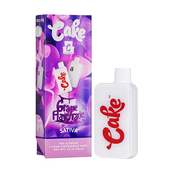 Grape Flavorade - Cake THC-A Rosin Disposable 7G - Cake - DC LLC