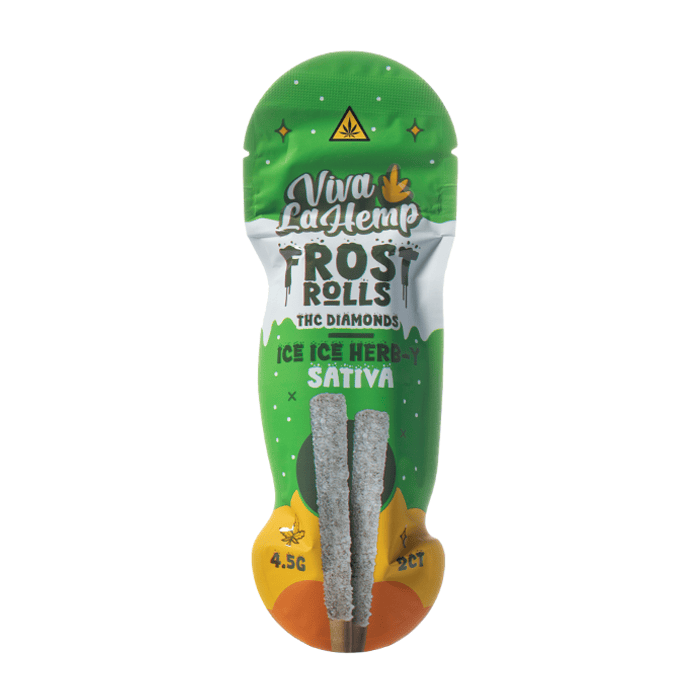 Ice Ice Herb - y - Viva La Hemp Frost THC Pre Rolls 4.5G - Viva La Hemp - DC LLC