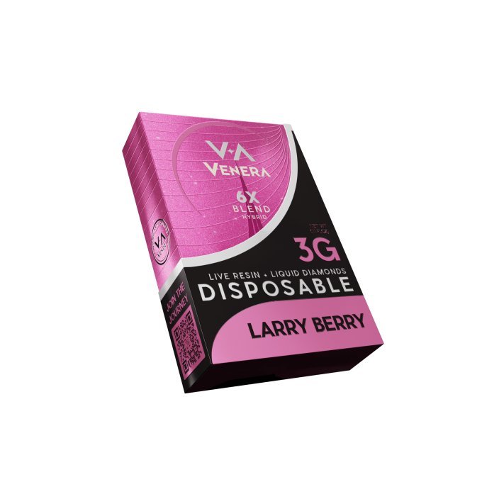 Larry Berry - Venera Live Resin Diamonds Blend Disposable 3G - Venera - DC LLC