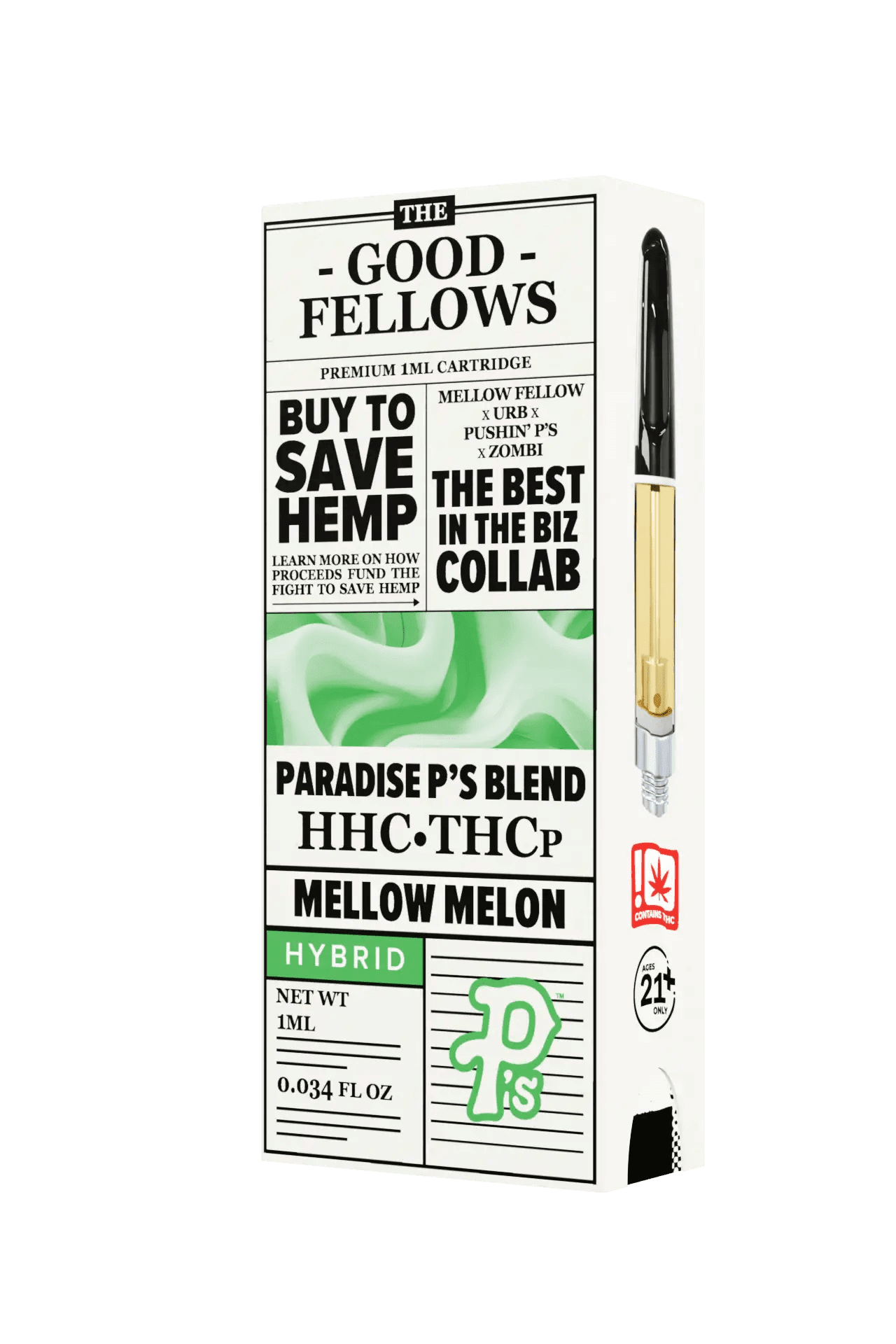 Mellow Melon - The Good Fellows Paradise P's Blend Cart 1G - The Good Fellows - DC LLC
