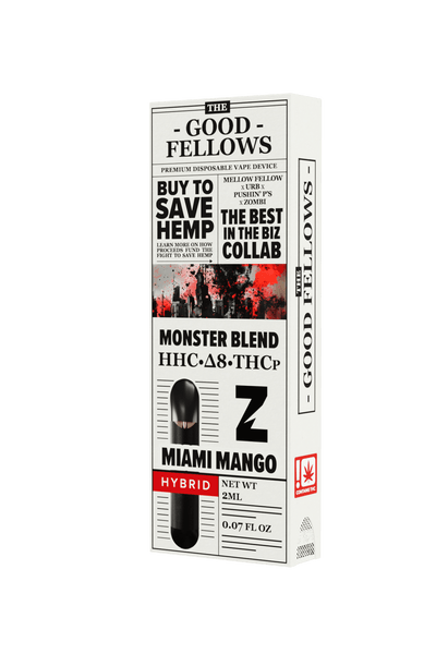 Miami Mango - The Good Fellows Monster Blend Disposable 2G - The Good Fellows - DC LLC