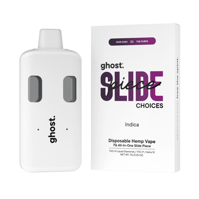 Noir Kush x The Purps - Ghost Slide Piece THCa 7G - Ghost - DC LLC