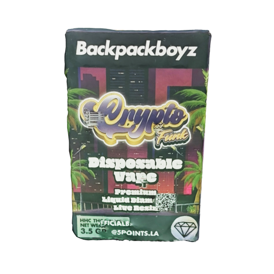 Cryto Funk - Backpack Boyz Disposable 3.5G 