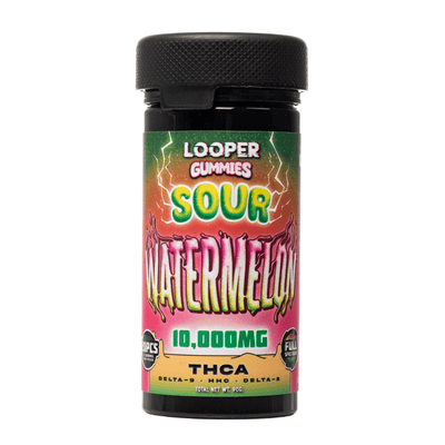 Sour Watermelon - Looper THCA Gummies 10000MG - Looper - DC LLC