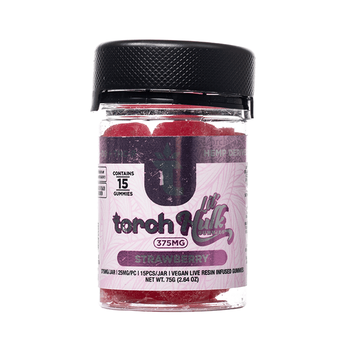 Strawberry - Torch Lil Hulk Gummies - Torch - DC LLC