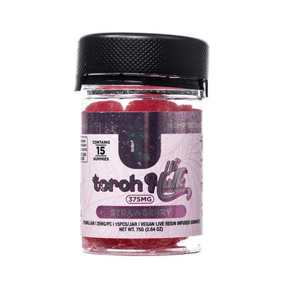 Strawberry - Torch Lil Hulk Gummies - Torch - DC LLC