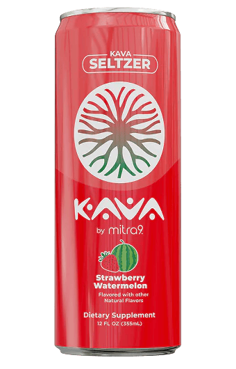 Strawberry Watermelon - Mitra 9 Kava Seltzer 12OZ - Mitra 9 - DC LLC