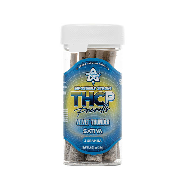 Velvet Thunder - Astro Eight Impossibly Strong THCP Pre - Rolls 20G - Astro Eight - DC LLC