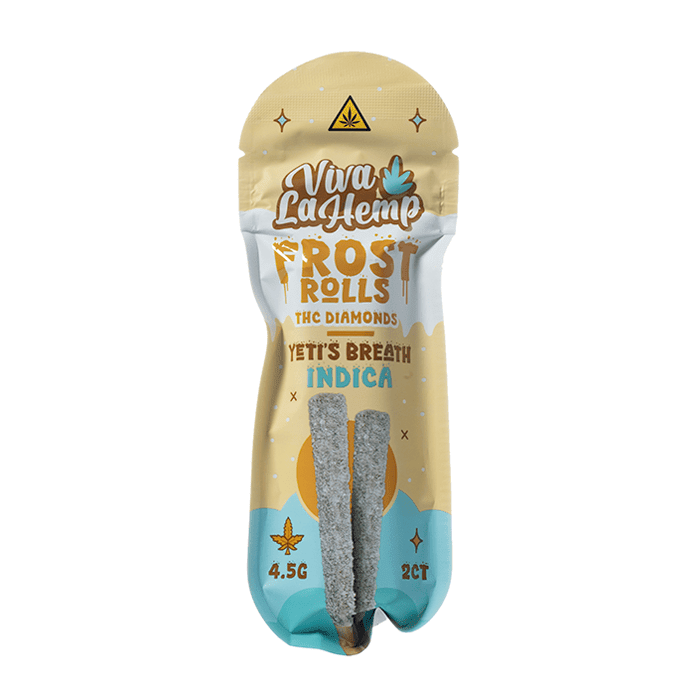 Yetis Breath - Viva La Hemp Frost THC Pre Rolls 4.5G - Viva La Hemp - DC LLC