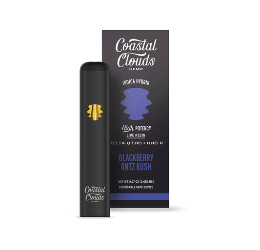 Blackberry Rntz Kush - Coastal Clouds Disposable -Coastal Clouds