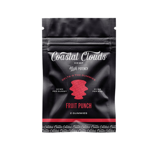 Fruit Punch - Coastal Clouds (2 Count) Gummies -Coastal Clouds