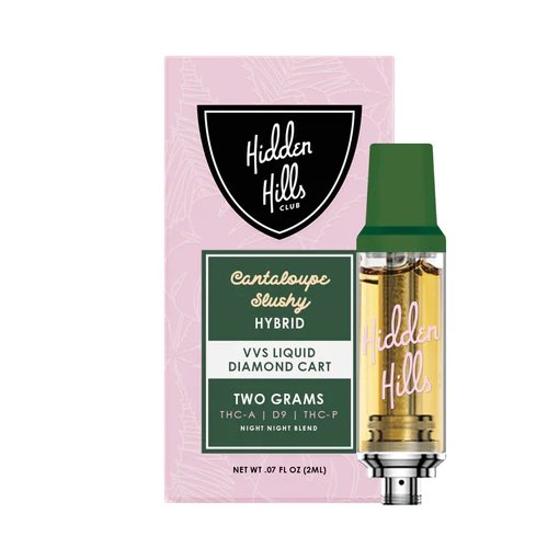 Cantaloupe Slushy - Hidden Hills VVS Liquid Diamond Cart 2g -Hidden Hills