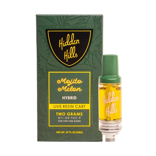 Mojito Melon - Hidden Hills Live Resin Cart 2g -Hidden Hills