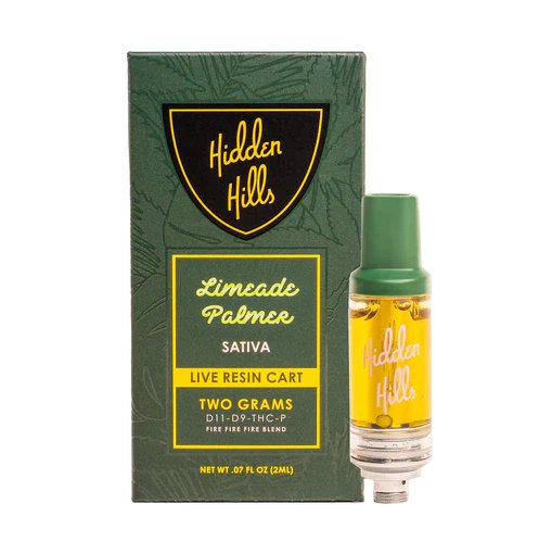 Limeade Palmer - Hidden Hills Live Resin Cart 2g -Hidden Hills
