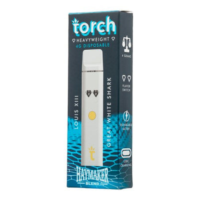 Louis XIII & Great White Shark - Torch Heavyweight Haymaker Disposable 4G -Torch