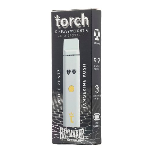 White Runtz & Tangerine Kush - Torch Heavyweight Haymaker Disposable 4G -Torch