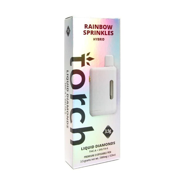 Rainbow Sprinkles - Torch Lux Liquid Diamonds Disposable 3.5G -Torch