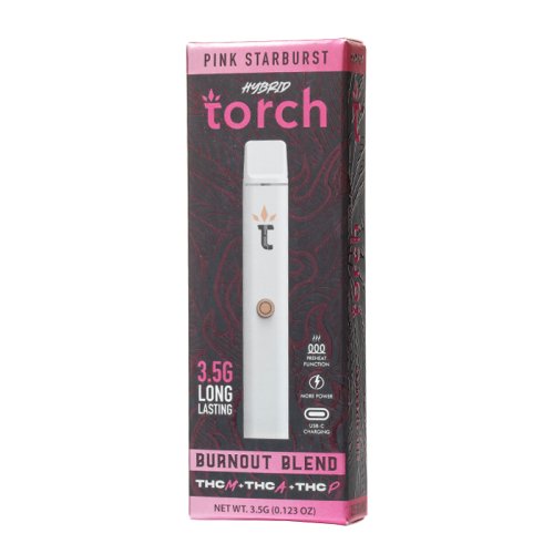 Pink Starburst - Torch Burnout Blend Disposable 3.5G -Torch