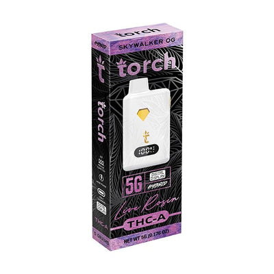 Skywalker OG - Torch THC-A Live Rosin Disposable Vape 5G -Torch