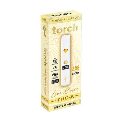 Pineapple Fruz - Torch THC-A Live Rosin Disposable Vape 2.5G -Torch