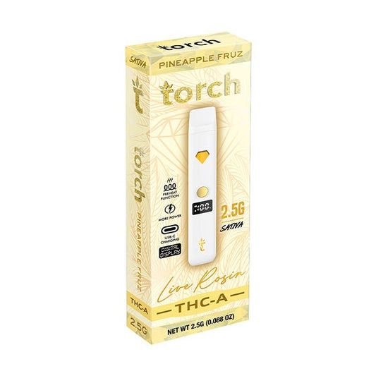 Pineapple Fruz - Torch THC-A Live Rosin Disposable Vape 2.5G -Torch