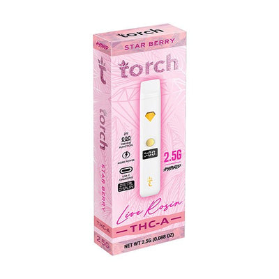 Star Berry - Torch THC-A Live Rosin Disposable Vape 2.5G -Torch